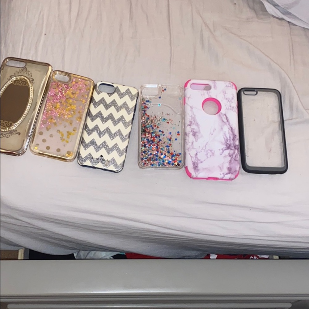 Phone cases for iPhone 6 , 6s , 7+, and 8+